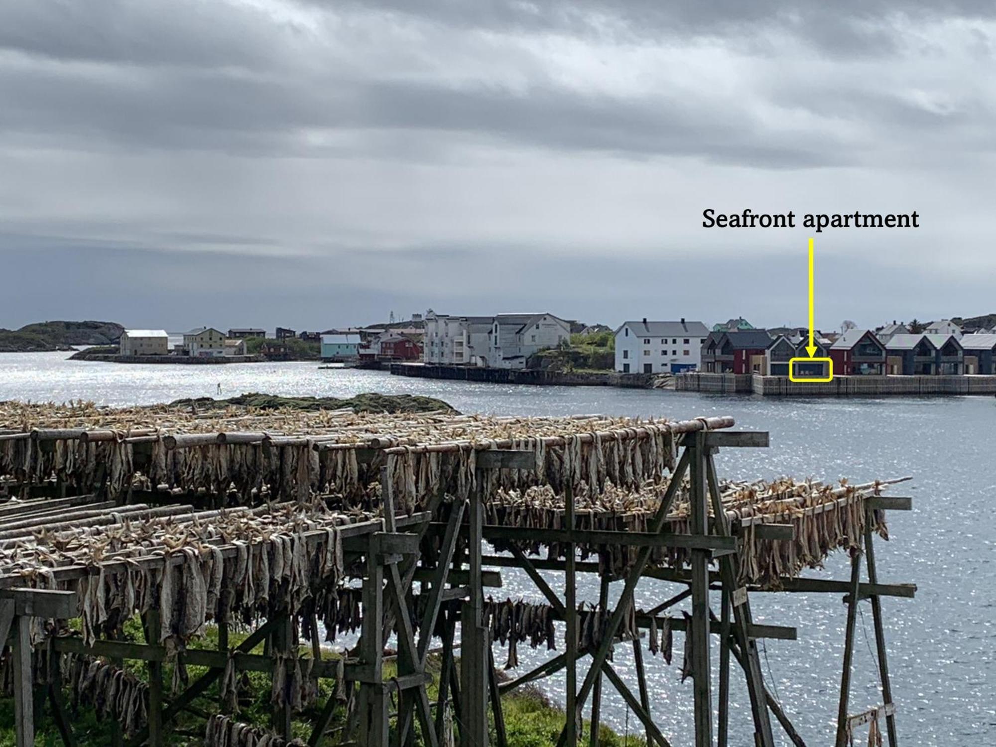 Seafront Apartment Henningsvær Kültér fotó